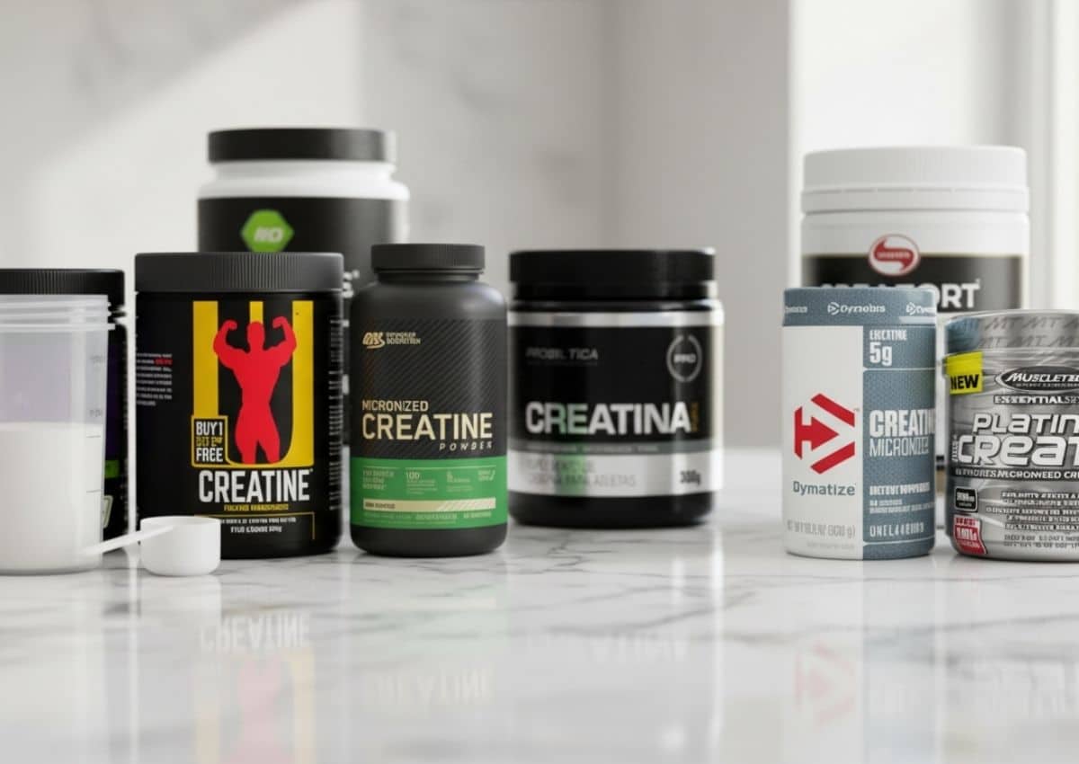 Creatina monohidratada melhores marcas​